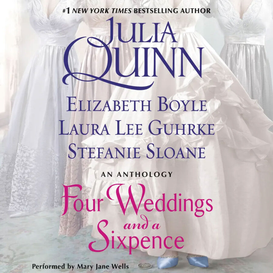 Four Weddings and a Sixpence Audio Cover